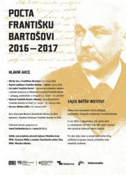 Pocta Františku Bartošovi - plakát